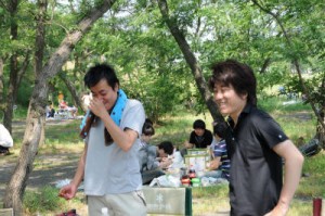 ＢＢＱの様子