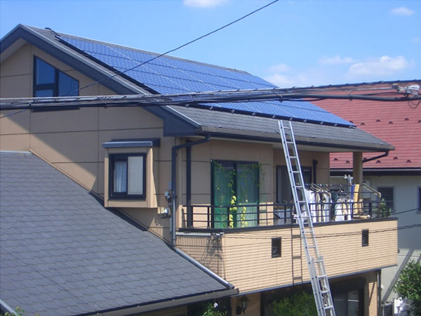 住宅用太陽光発電 施工実績