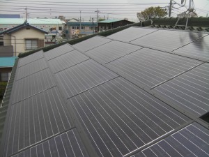 東京都足立区太陽光発電システム