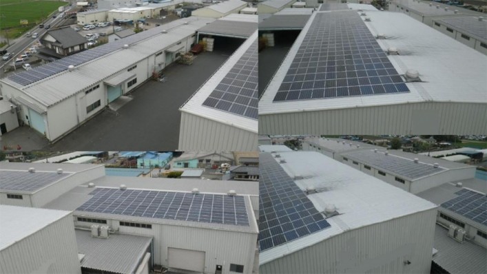 産業用太陽光発電システム設置事例(千葉)
