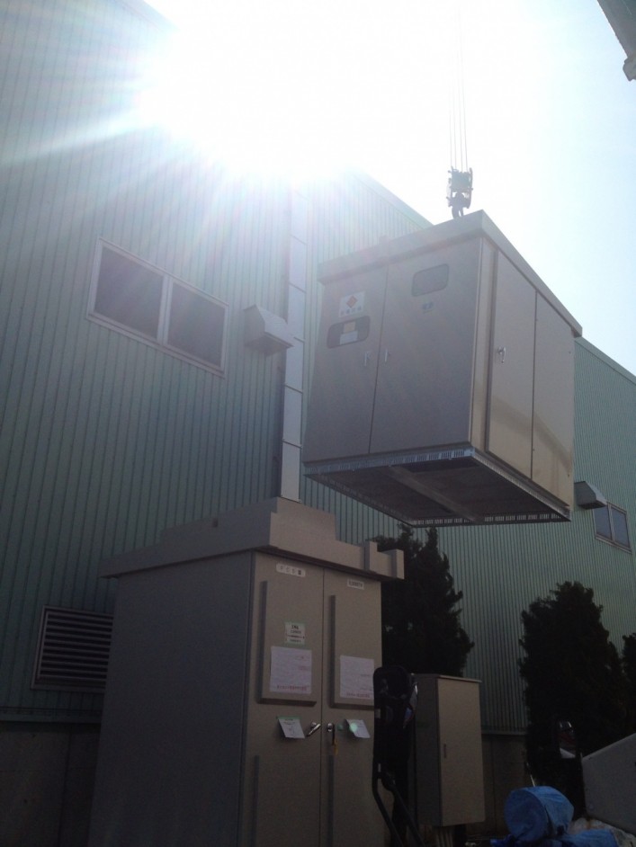 茨城県ひたちなか市物流センター 太陽光発電システム
