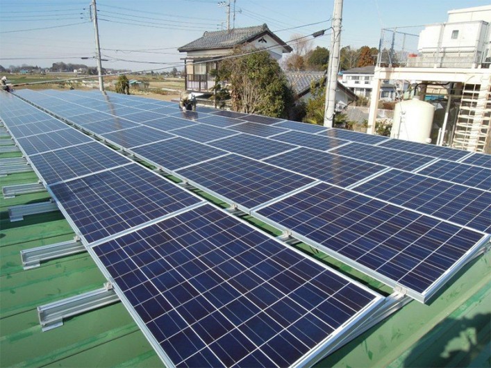 公共用・産業用太陽光発電　設置事例