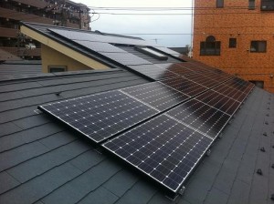 東京都大田区　集合住宅太陽光発電システム