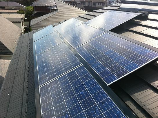 神奈川県横浜市太陽光発電施工事例