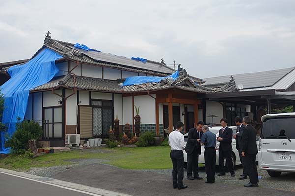 熊本地震 太陽光発電