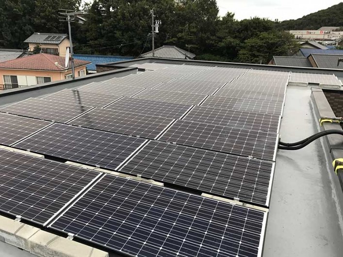 岐阜県多治見市　マンション太陽光発電